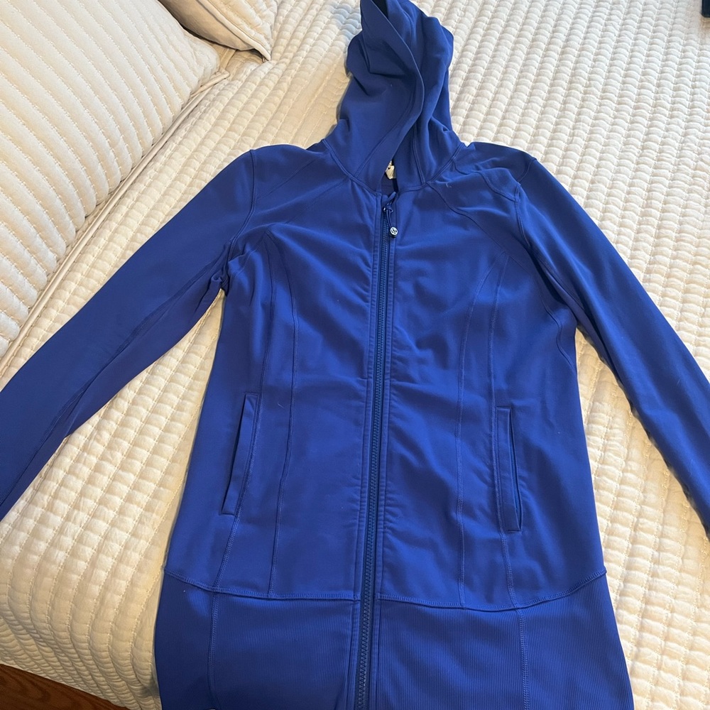 Lululemon Blue Hooded Jacket